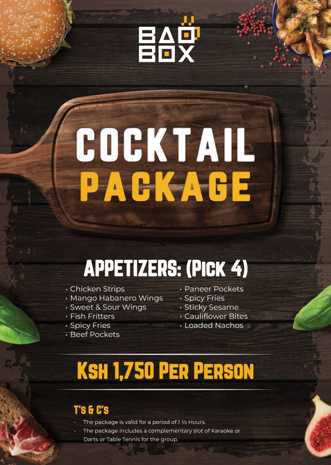 cocktail package